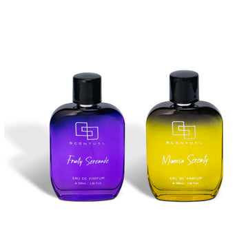 Scentual Perfume Combo, Mimosa Serenity EDP & Fruity Serenade EDP